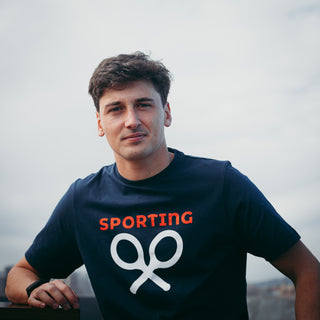 CAMISETA SPORTING SILBON MARINO