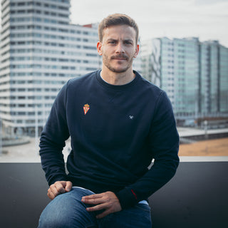 SUDADERA SPORTING SILBON MARINO