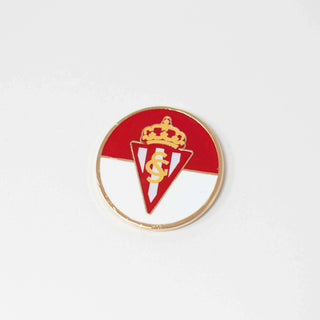 RED AND WHITE ROUND MAGNET