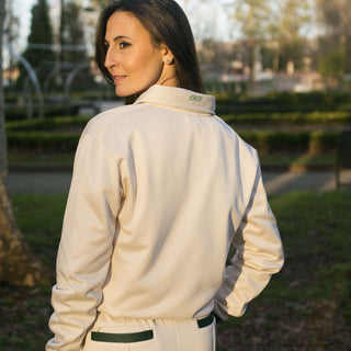 CHAQUETA CHANDAL SG W BEIGE