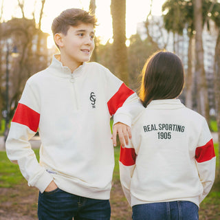 1/4 ZIP SWEATSHIRT SG JR