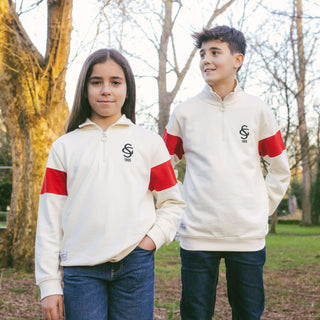 1/4 ZIP SWEATSHIRT SG JR