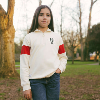 1/4 ZIP SWEATSHIRT SG JR
