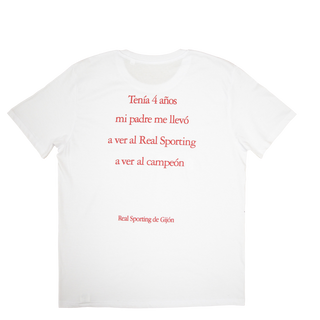 CAMISETA "TENÍA 4 AÑOS" BLANCA ADULTO