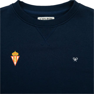 SUDADERA SPORTING SILBON MARINO