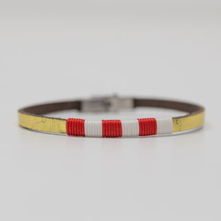 DOUBLE LEATHER BRACELET