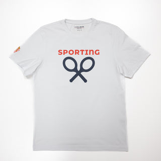 CAMISETA SPORTING SILBON BLANCA