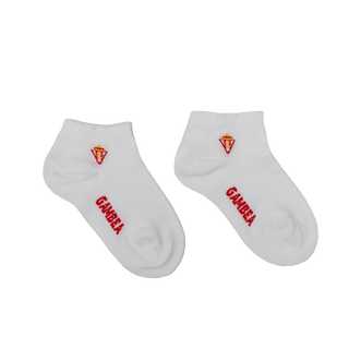WHITE ANKLE SOCKS