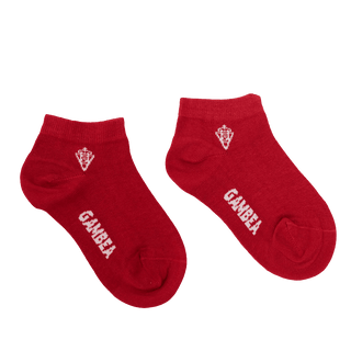 RED ANKLE SOCKS