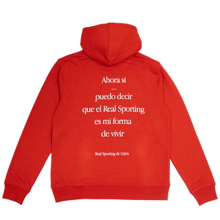 "NOW YES" RED ADULT SWEATSHIRT