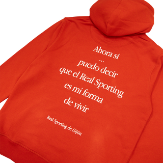 "NOW YES" RED ADULT SWEATSHIRT