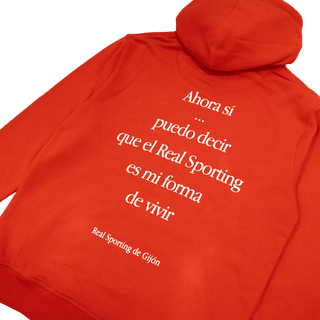 "NOW YES" RED ADULT SWEATSHIRT