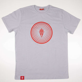 CAMISETA CÍRCULOS GRIS ADULTO