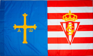 Bandera Sporting/Asturias