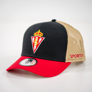 Gorra negra trucker