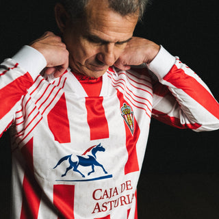 CAMISETA ROJIBLANCA M/L 1995/96