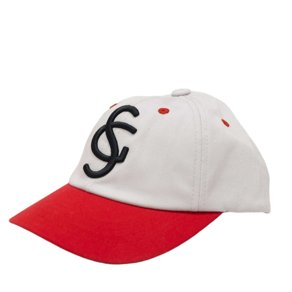 SG GREY/RED BOY'S CAP