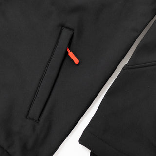 ADULT RED ZIP OPEN SWEATSHIRT