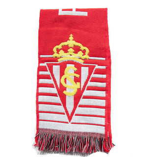SCARF WITH SHIELD STRIPE