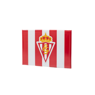 IMAN ESCUDO RECTANGULAR ROJIBLANCO