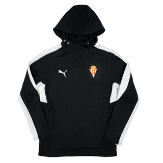 HOODIE PUMA NEGRA JR 25/26